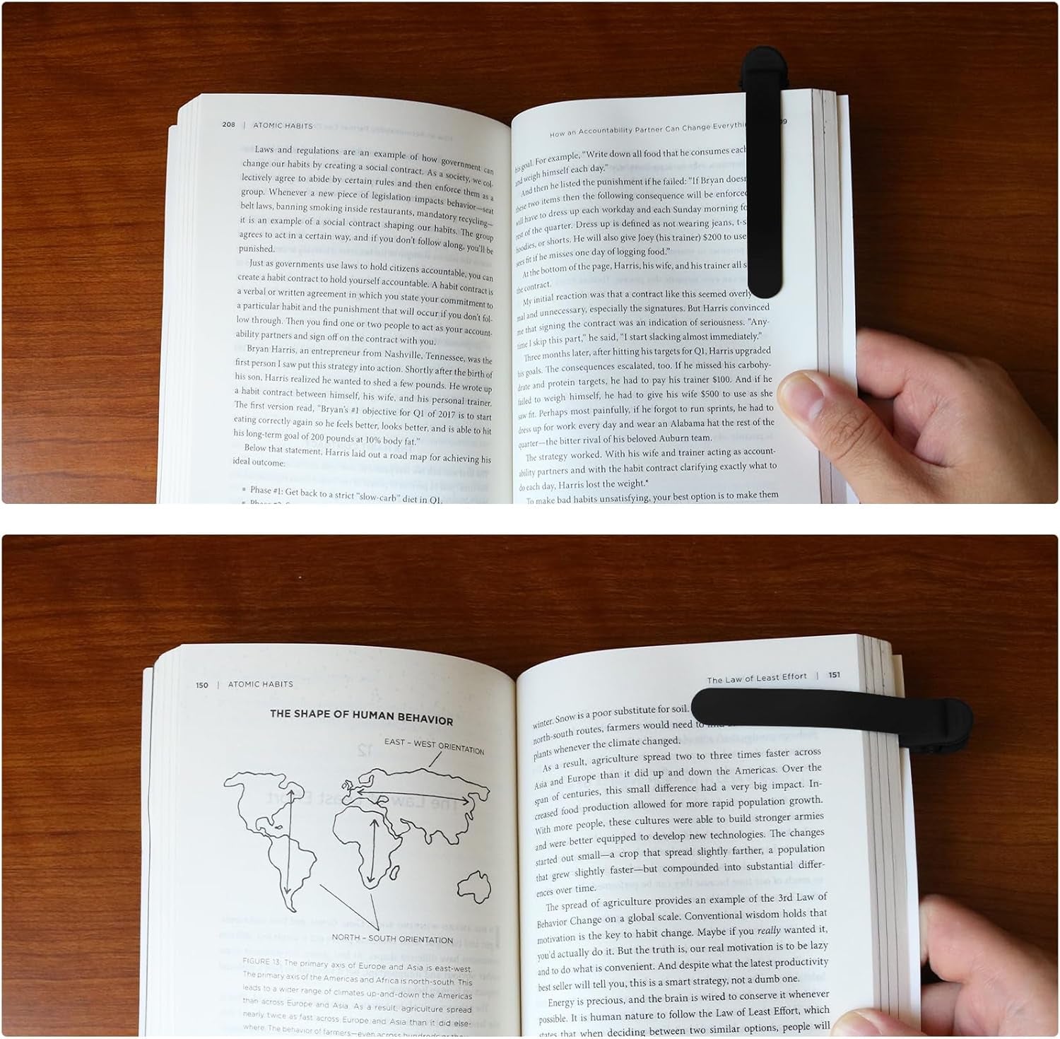 3Pcs Automatic Bookmark, Silicone Book Marks for Reading Women, Men, Kids, Book Lovers, Cute Unique Book Markers for Reading, Reading Accessories Gifts for Book Lovers