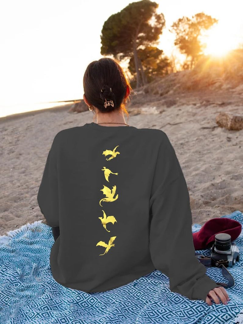 Oversized Book Sweatshirt Women Funny Bookish Sweatshirts Book Lover Shirt Bookworm Sweaters Reading Long Sleeve Top