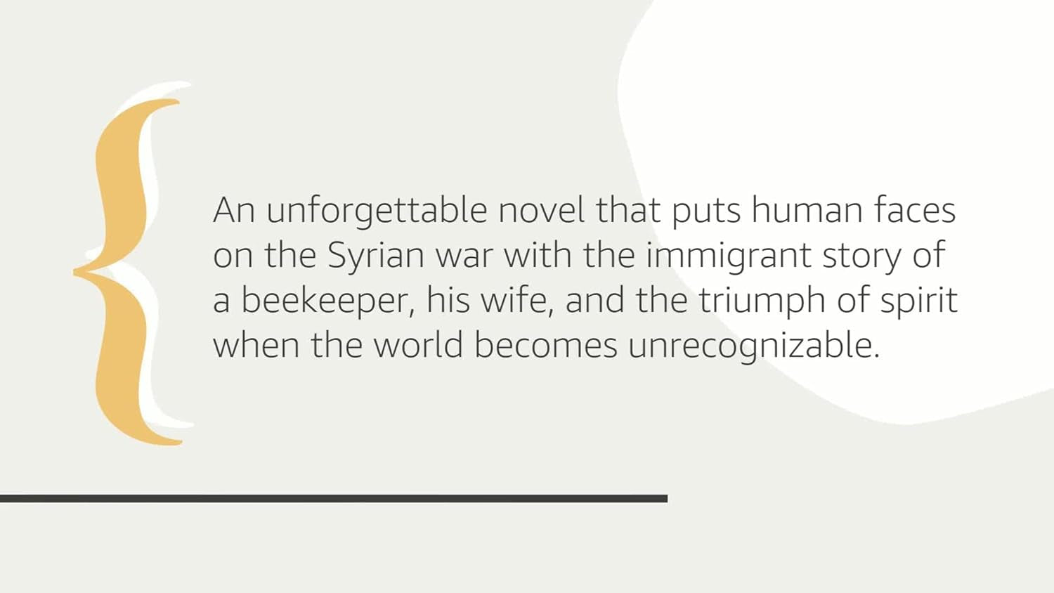 The Beekeeper of Aleppo: a Novel