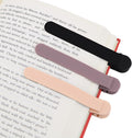 3Pcs Automatic Bookmark, Silicone Book Marks for Reading Women, Men, Kids, Book Lovers, Cute Unique Book Markers for Reading, Reading Accessories Gifts for Book Lovers